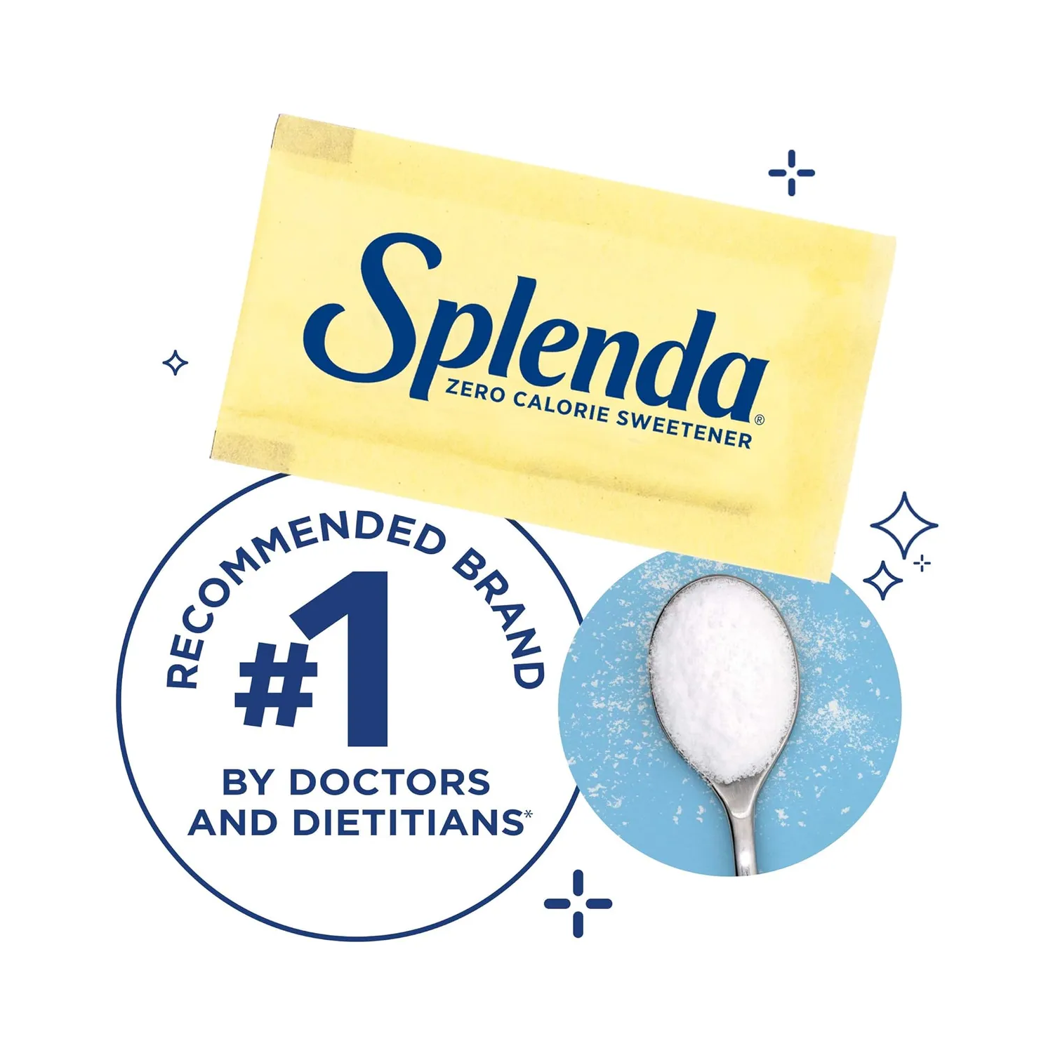 Splenda Endulzante Natural Sin Calorias En Polvo 200 Sobres-2