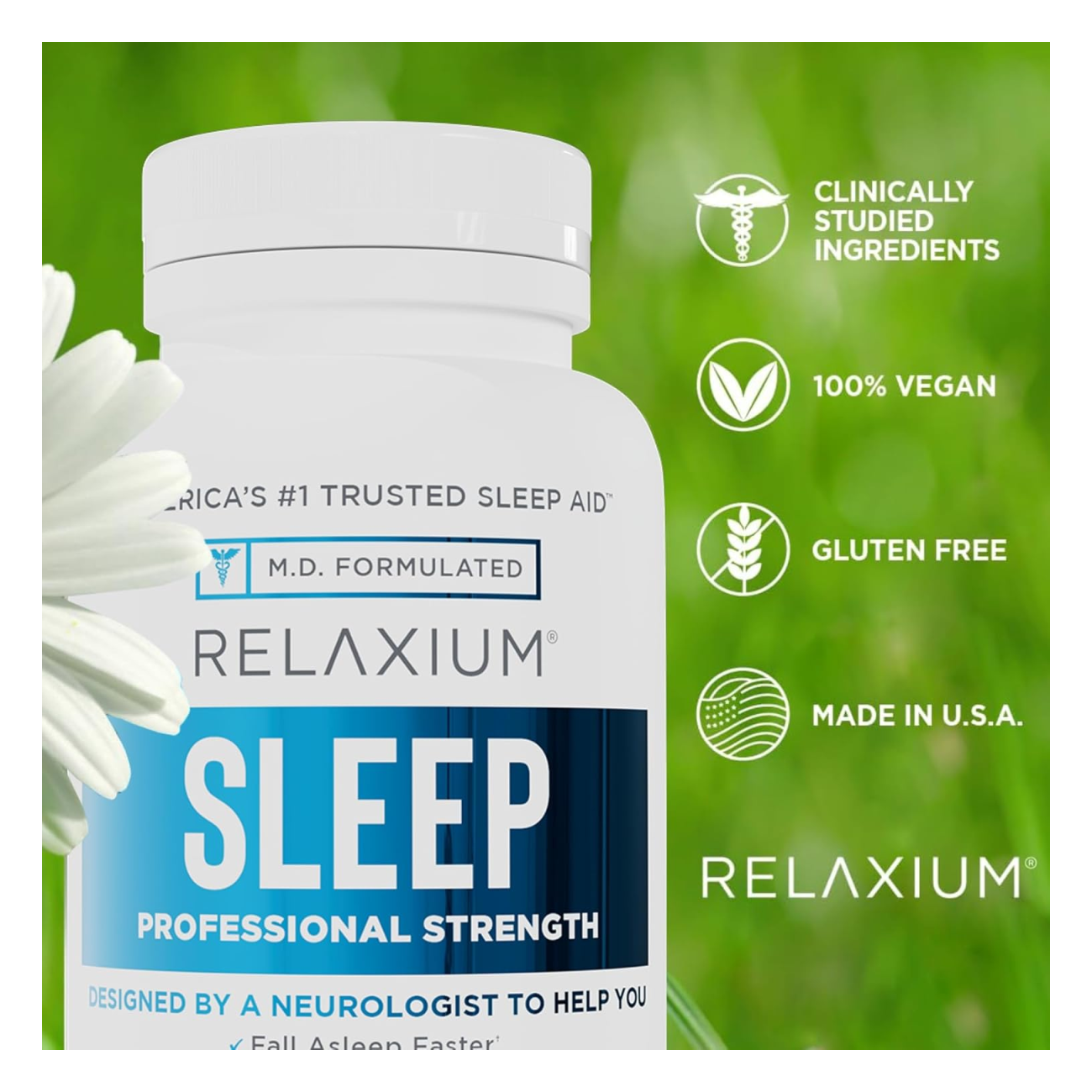 Suplemento Natural Conciliador Del Sueño Sleep Relaxium 60ca-1