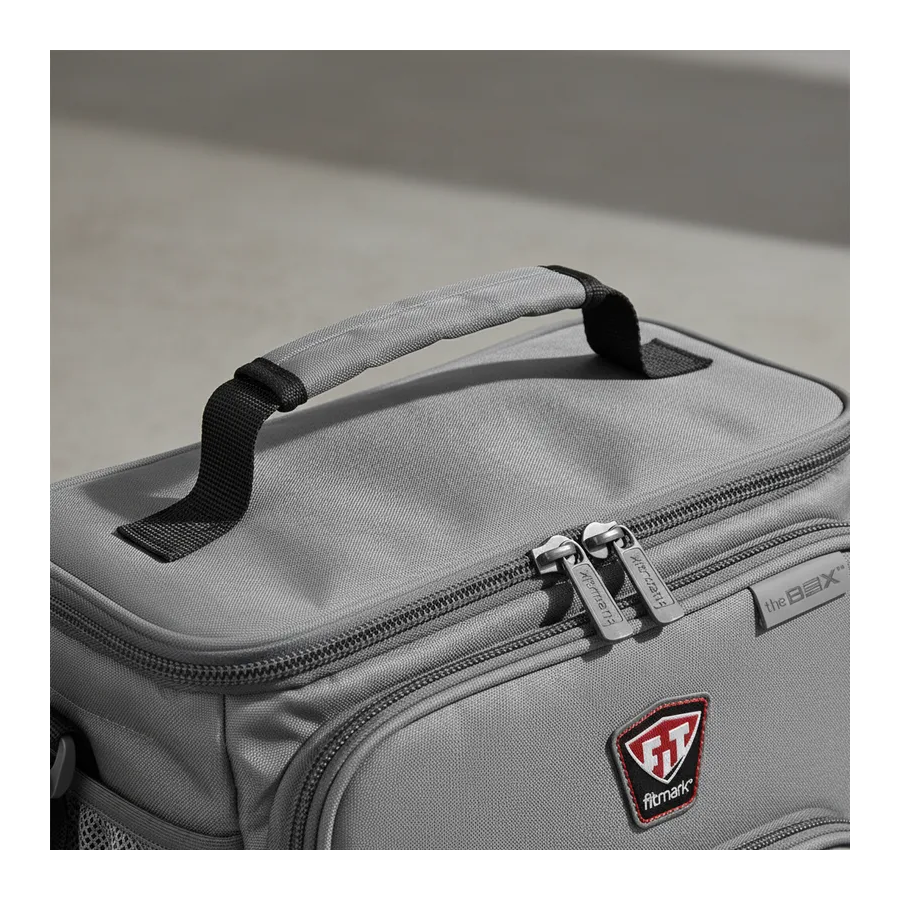 Fitmark The Box Bolso Lonchera Termica Para El Gimnasio Gray-2