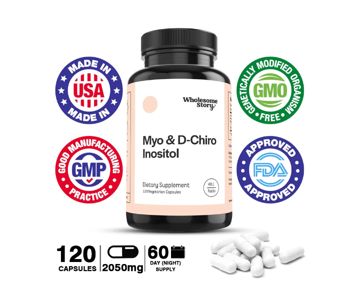 Wholesome Story Myo-inositol D-chiro Inositol 40:1 2000mg-3