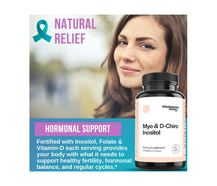Wholesome Story Myo-inositol D-chiro Inositol 40:1 2000mg-5