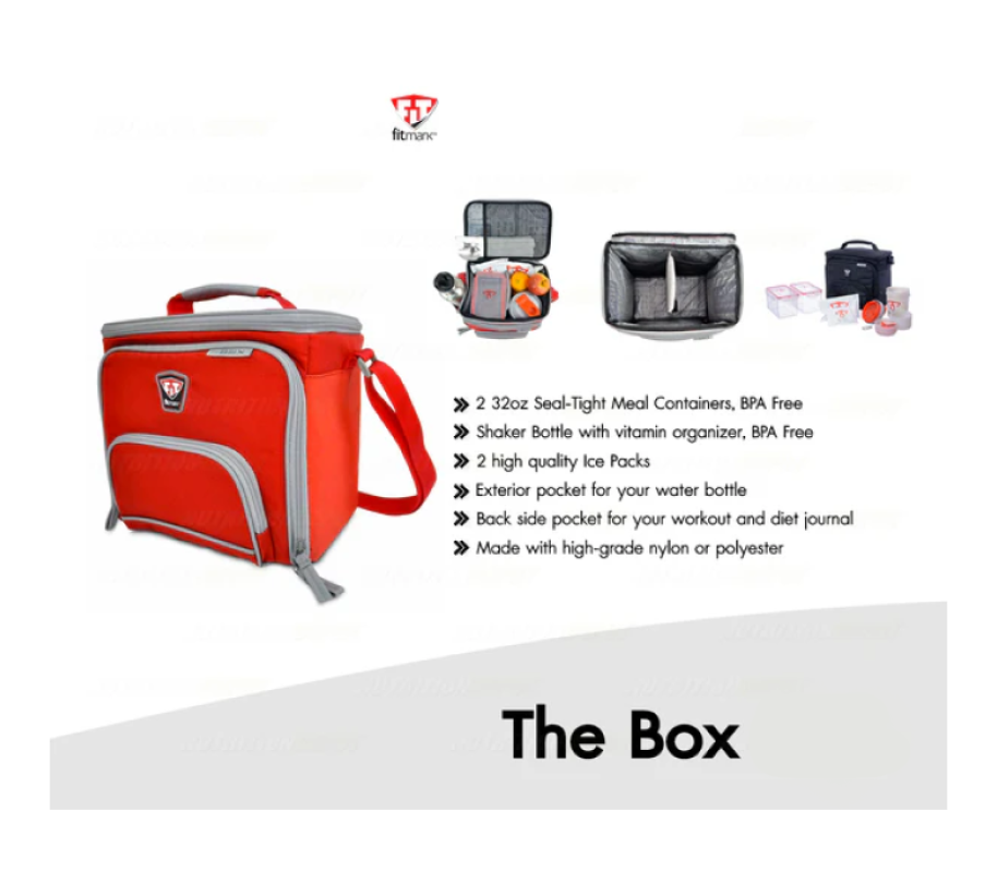 Fitmark The Box Bolso Lonchera Termica Para El Gimnasio Lav-6