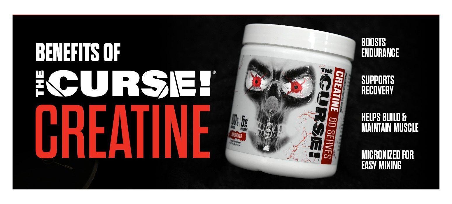 Jnx Sports The Curse Creatina 100% Monohidrato Micronizada-2