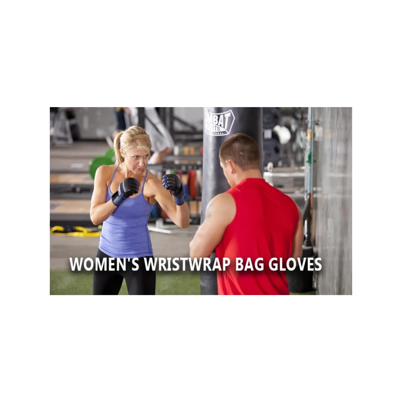 Guantes Para Saco Boxeo Mujer Harbinger Womens Bag Gloves M-3