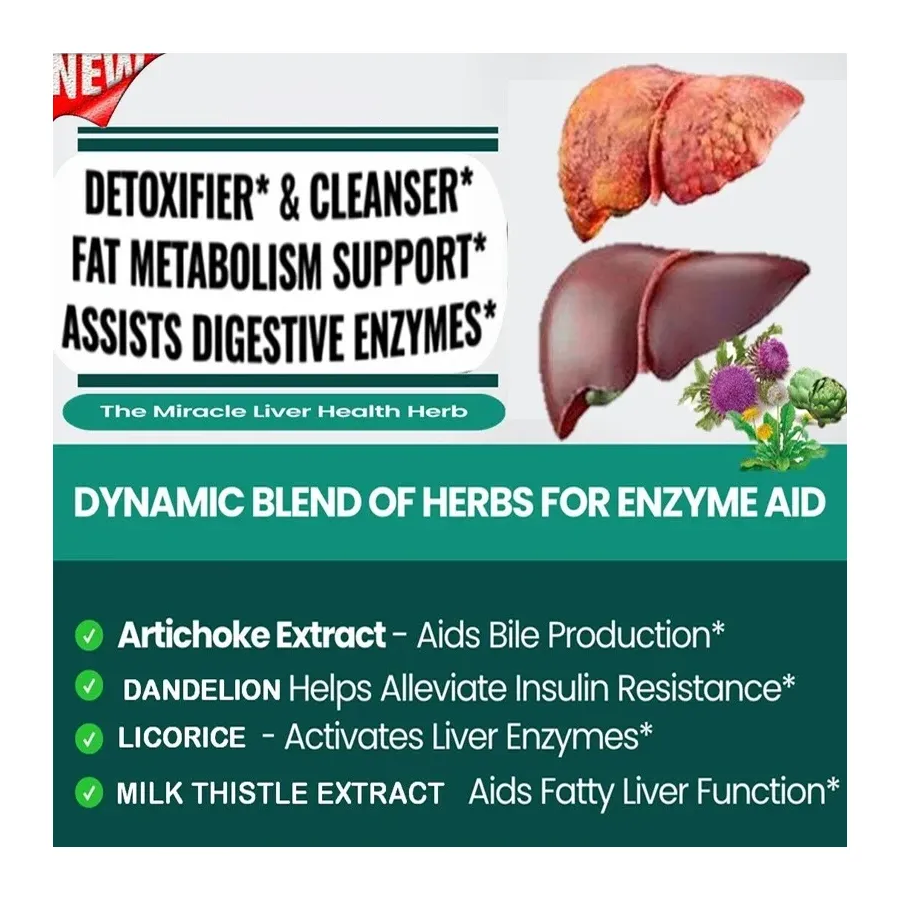 Purevia Liver Support Milk Thistle Detox Cuidado Del Higado-5