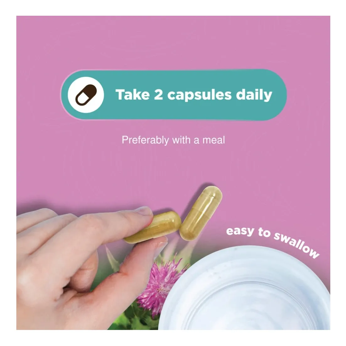 Purevia Liver Support Milk Thistle Detox Cuidado Del Higado-6