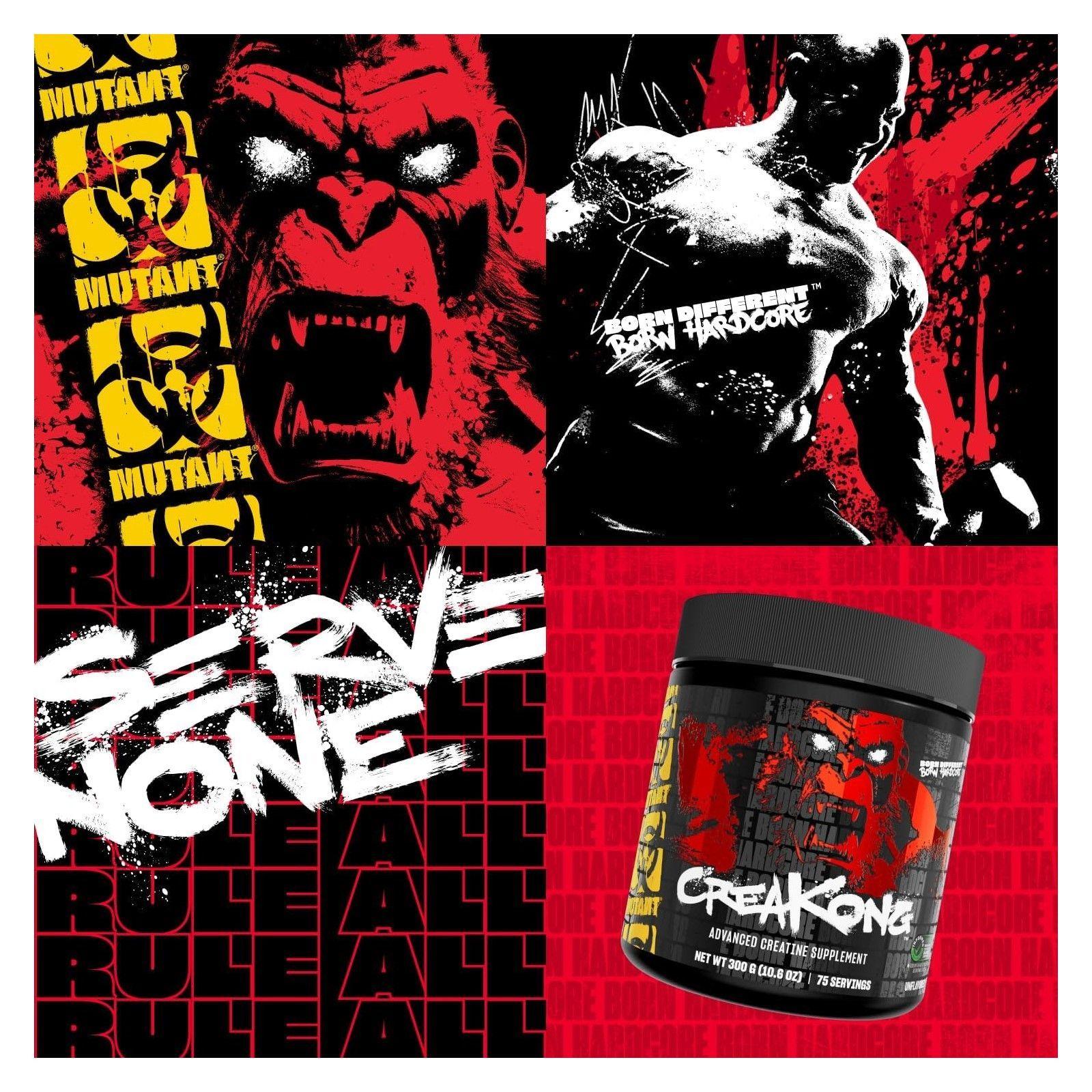 Mutant Creakong Creatina Creapure Multifases 4000mg 300gr-6