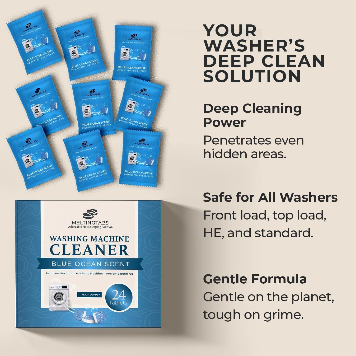 Meltingtabs Pastillas Efervescentes Limpieza Lavadora 24 Un-2