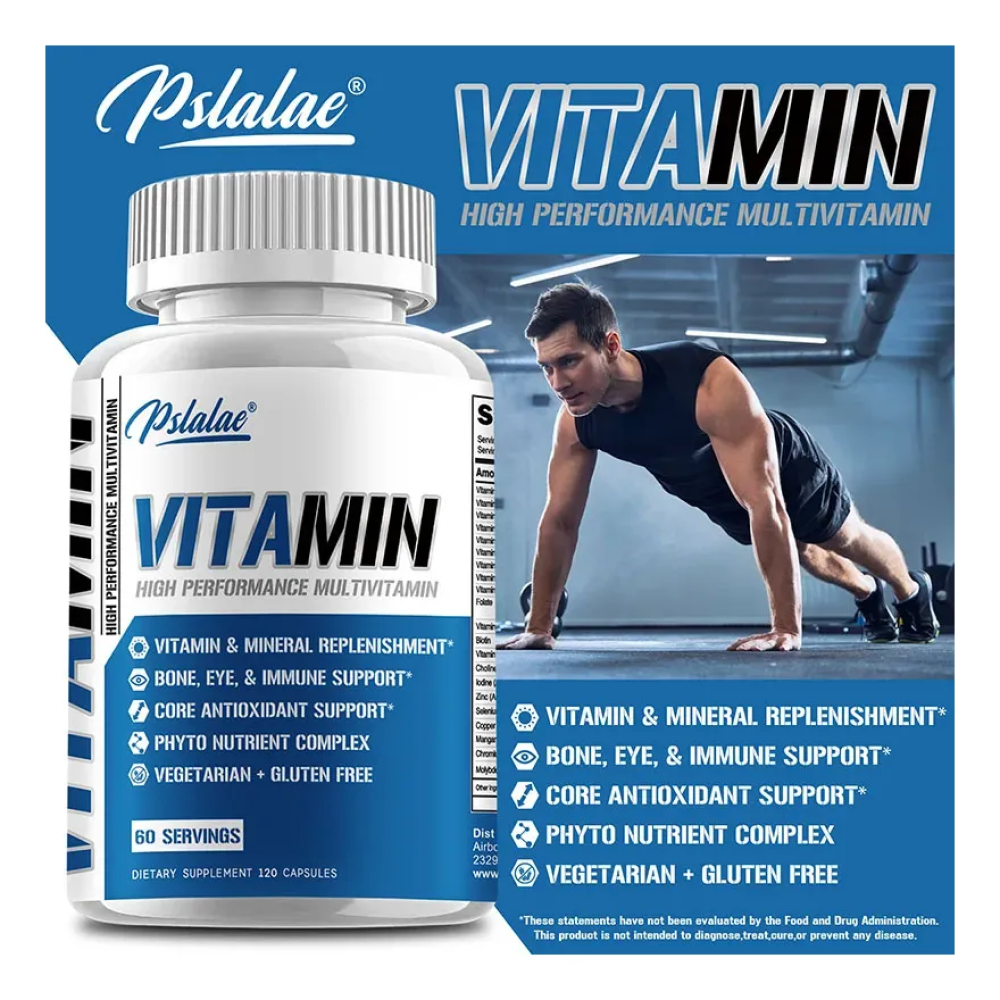 Pslalae Vitamin Multivitaminico Multimineral de Alta Potencia 120 caps-4