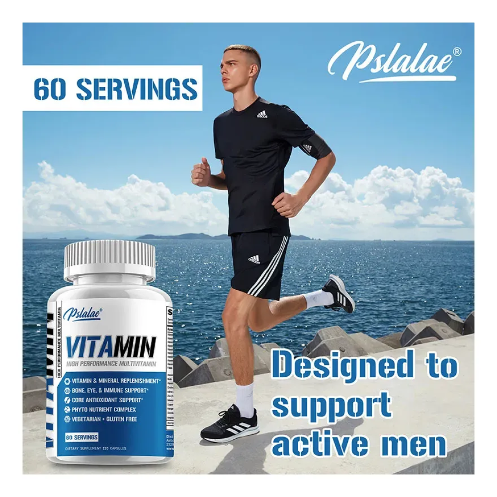 Pslalae Vitamin Multivitaminico Multimineral de Alta Potencia 120 caps-7