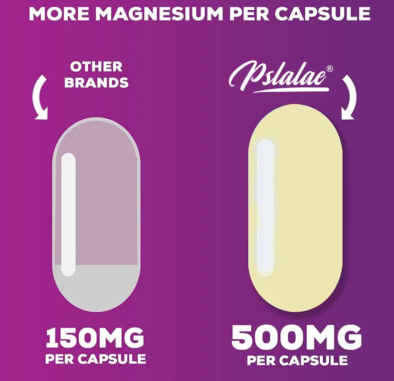 Citrato De Magnesio Puro 1000mg Extra Strength 120 Veg Caps-2