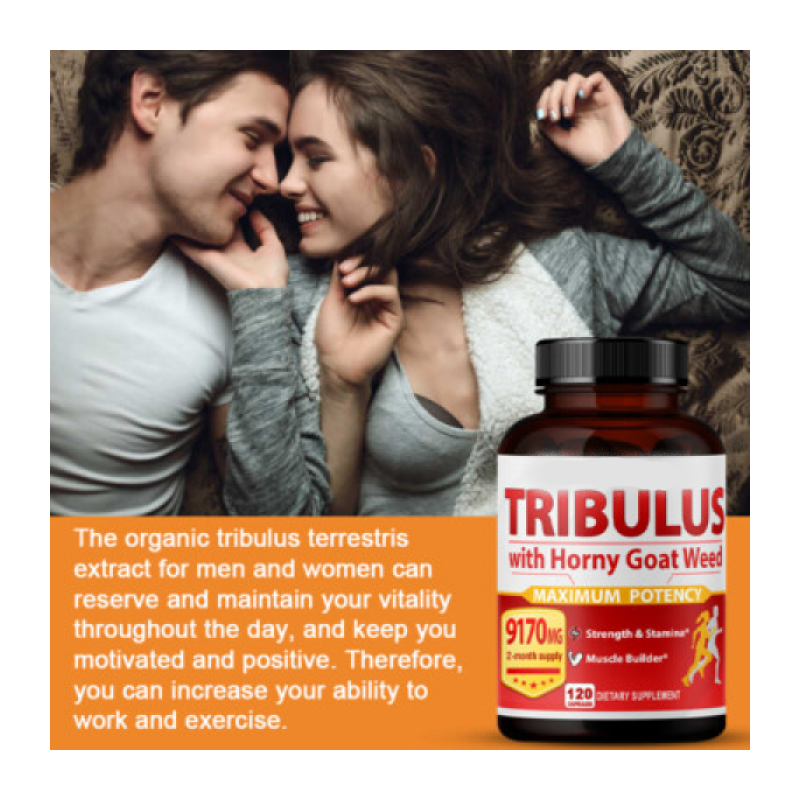 Kefonor Tribulus 7000mg Horny Goat Ultra Strength 120 Capsulas-5