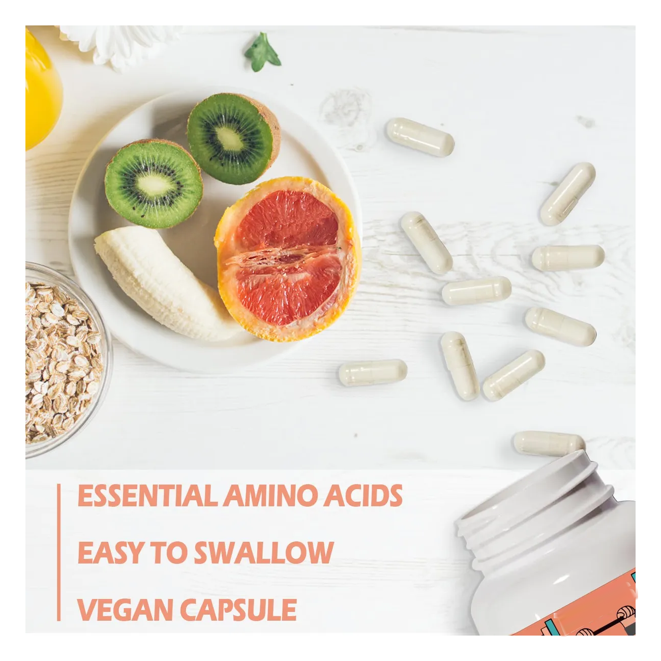 Aminoacidos Hmb Leucina B-hydroxy B-methyl Butyrate 3000mg 60 caps-3