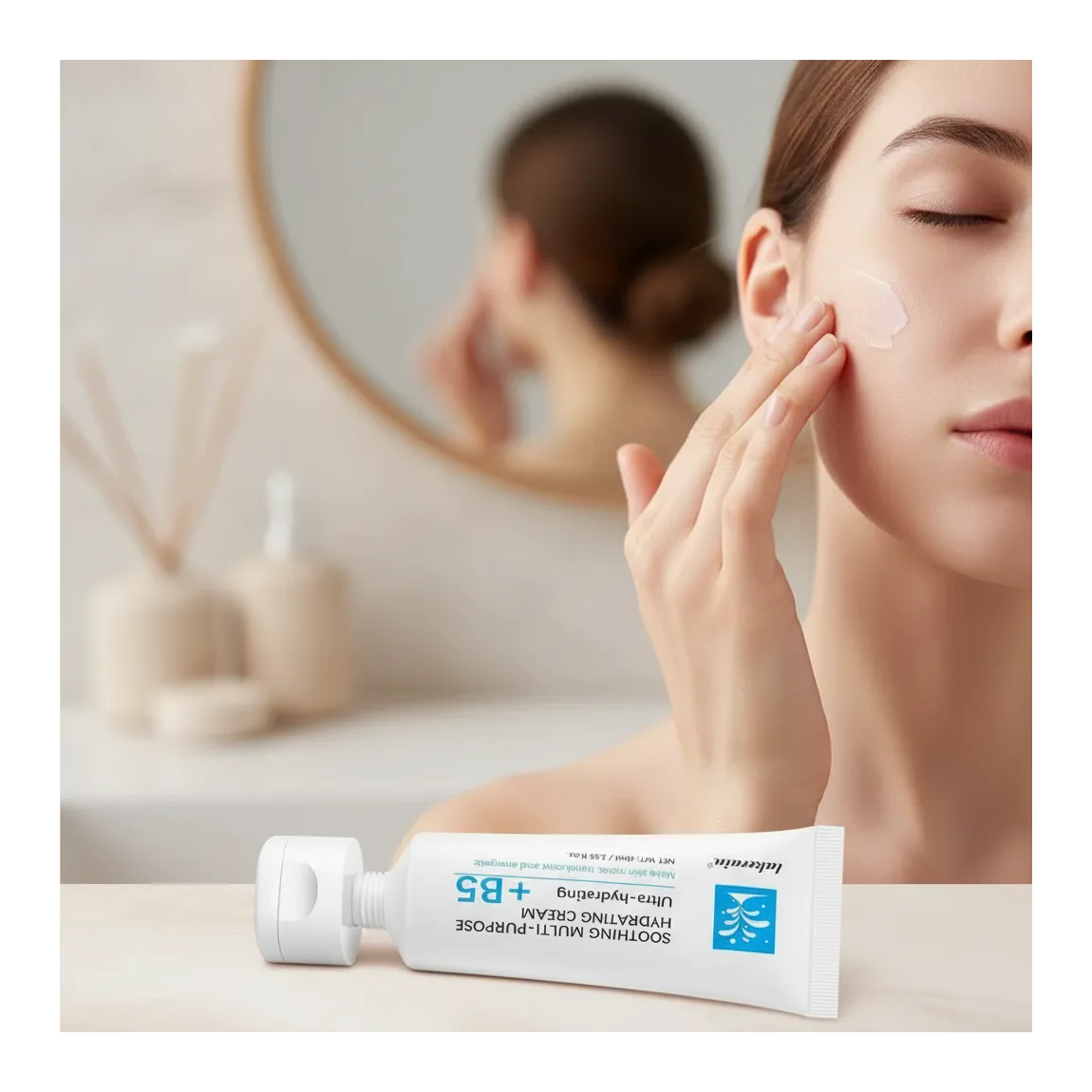 Crema Ultra Hidratante B5+ Reparadora Facial Pantenol  40ml-6