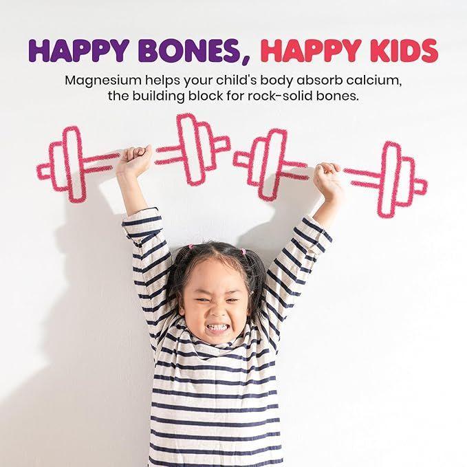 Kids Smart Citrato De Magnesio Gomitas Para Niños 60u Berry-4