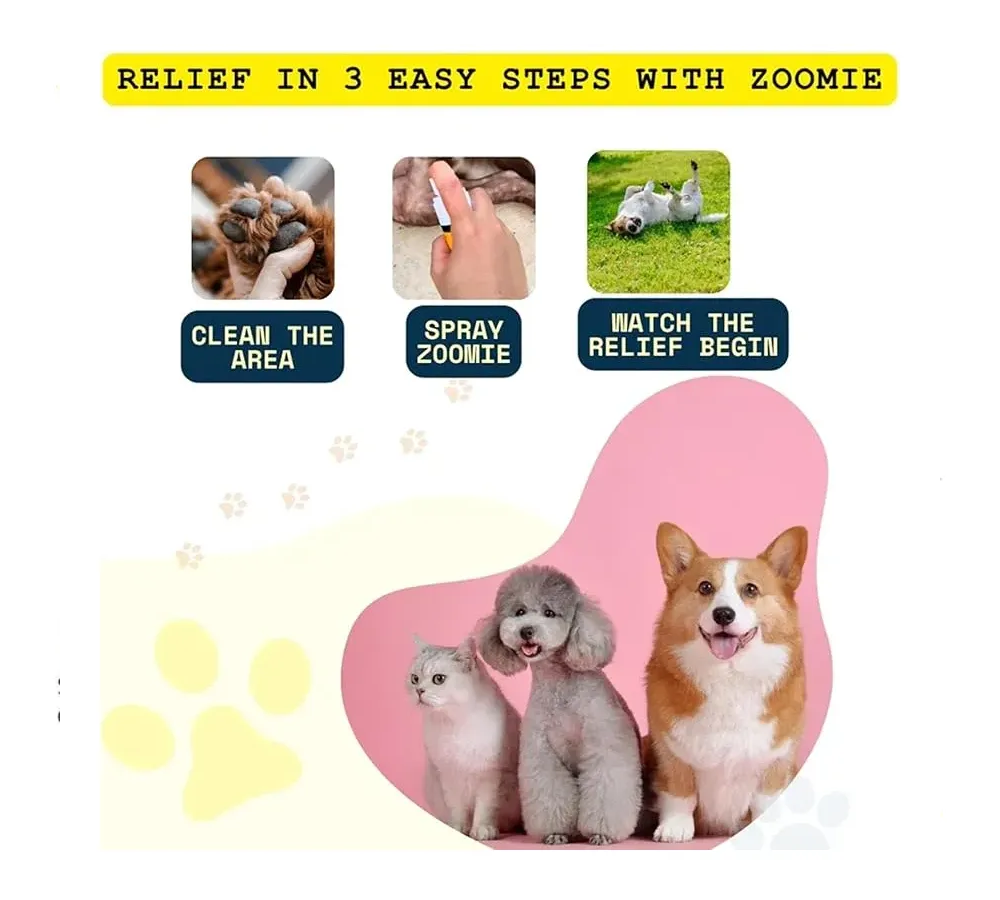 Pet Skin Soothing Spray Cuidado Para La Piel Pelaje Perros y Gatos 50ml-2