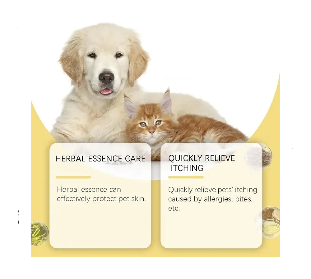 Pet Skin Soothing Spray Cuidado Para La Piel Pelaje Perros y Gatos 50ml-4