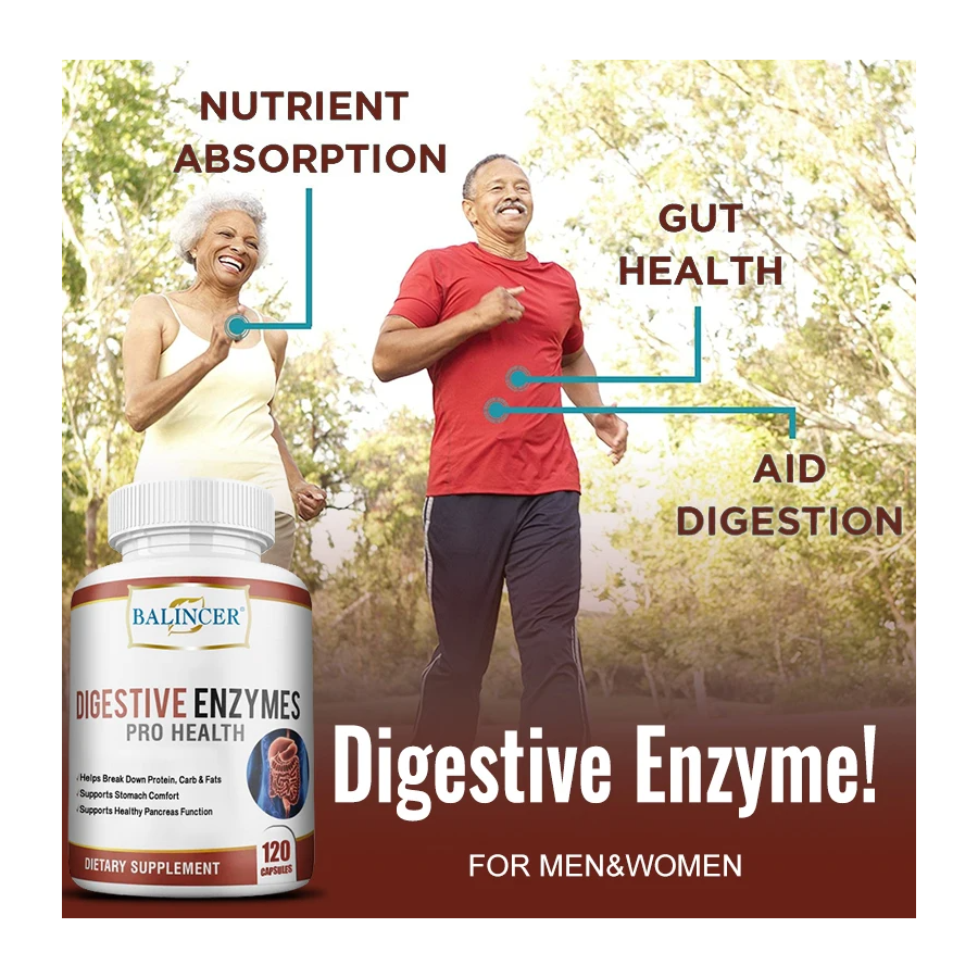 Balincer Enzimas Digestivas Mejoran La Digestion Estomacal 120 caps-7