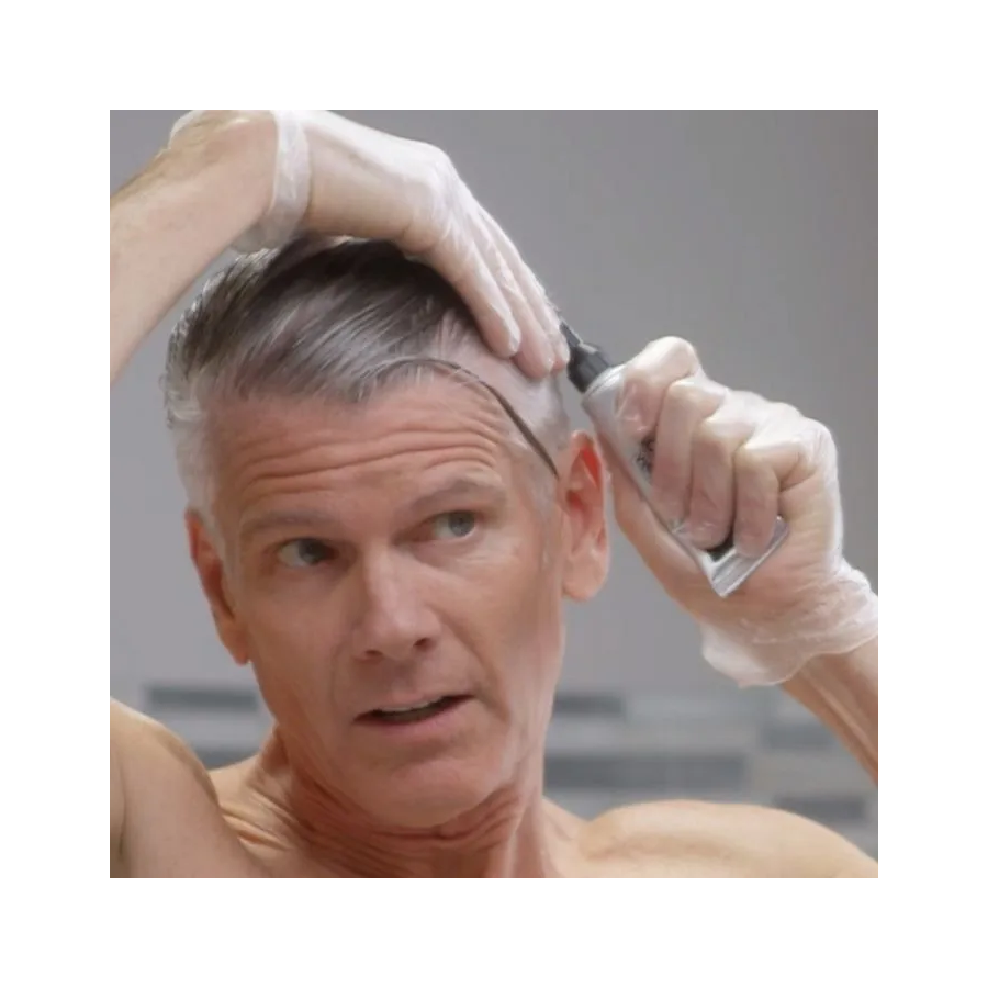 Tintura Shampoo Just For Men Castaño Oscuro Control Gradual T-45-3