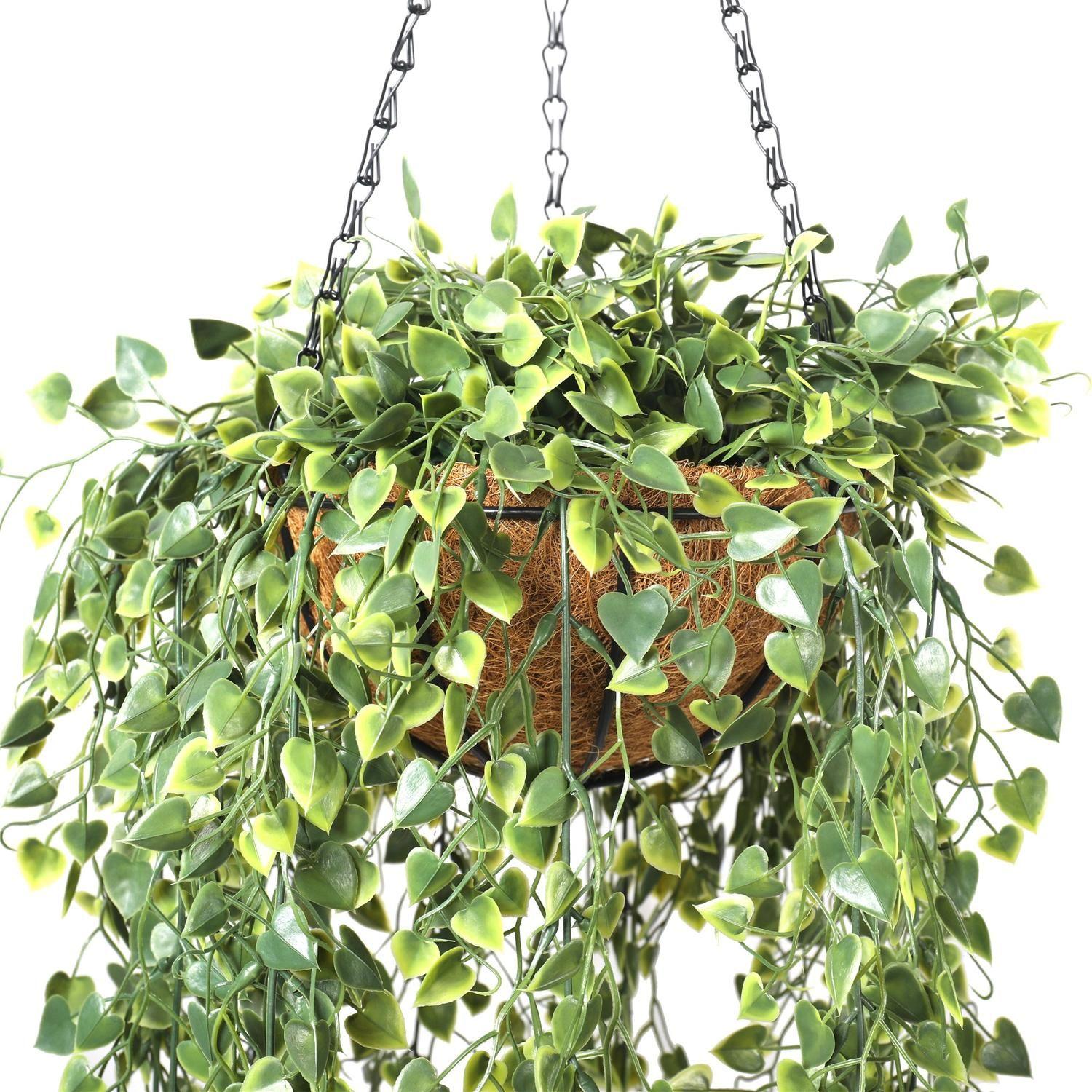 Planta Colgante Artificial Helecho Sara 110 CM-2