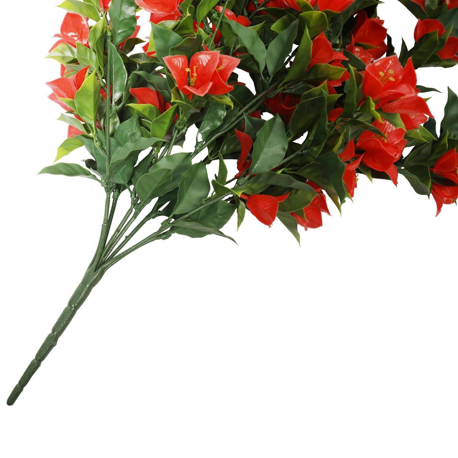 Planta Colgante Artificial Gardenia 90 CM Roja-4