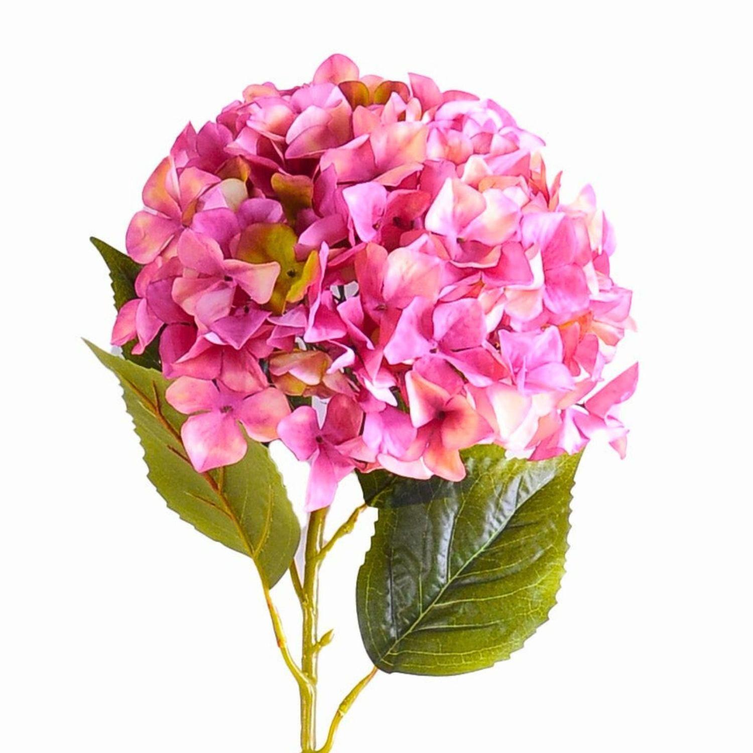 Planta artificial Hortensia Rosada 109 Cm-1