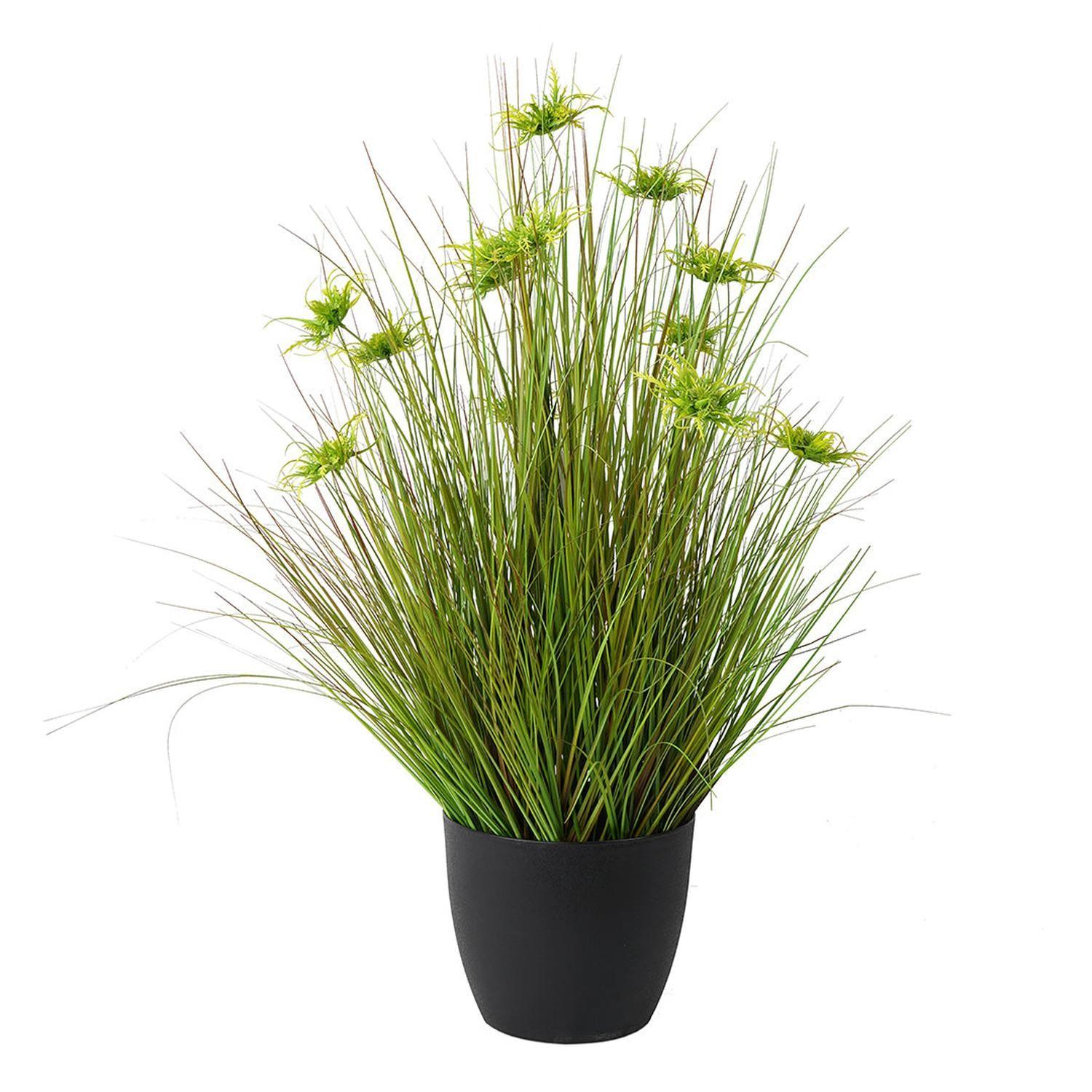 Planta artificial Grass Amarillo 91 Cm-0