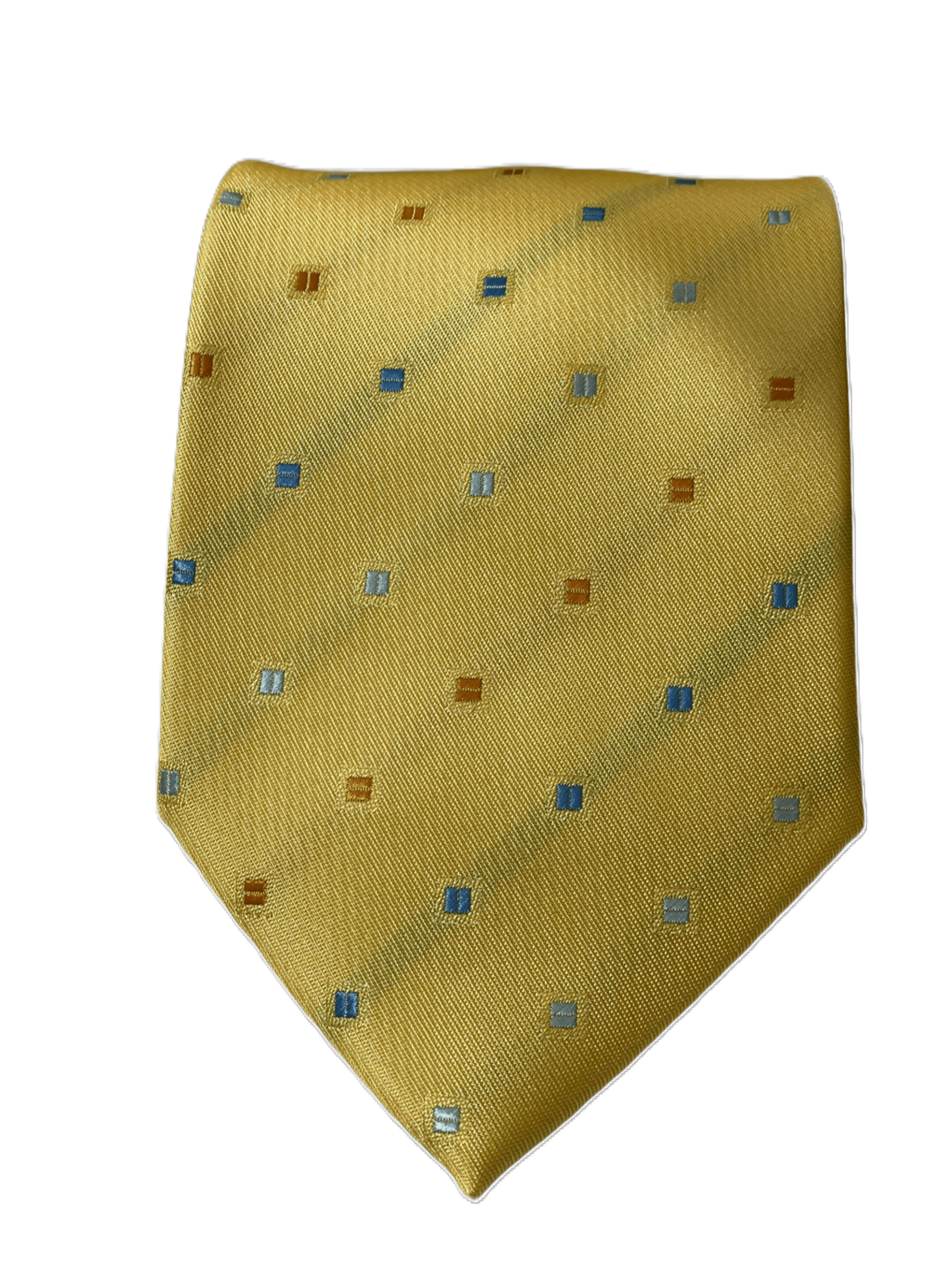 Corbata minimalista en cuadrillé-1