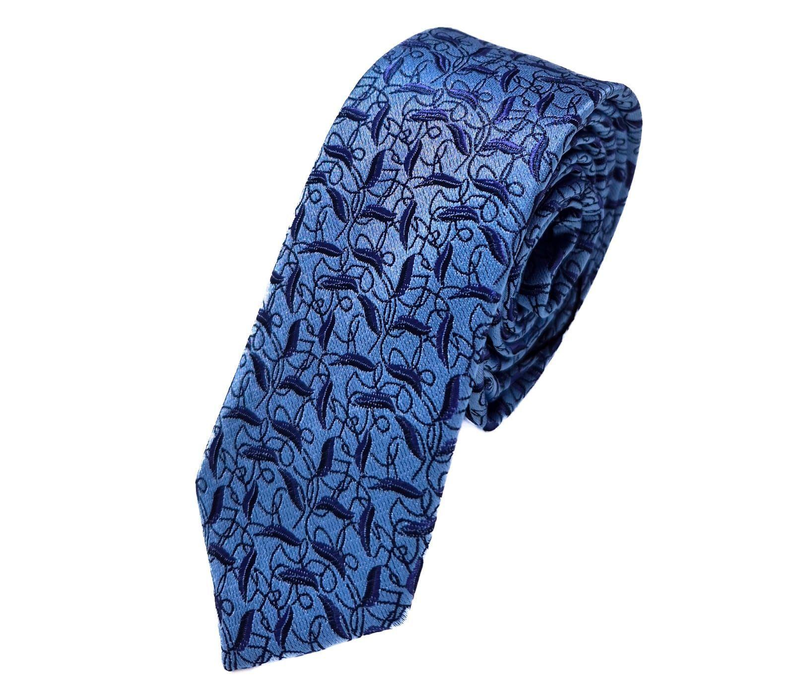 Corbata celeste ARROW 5cm-0