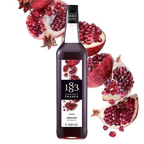 JARABE SIRUP GRANADA POMEGRANATE 1883 MAISON ROUTIN FRANCES SYRUP 1L-0