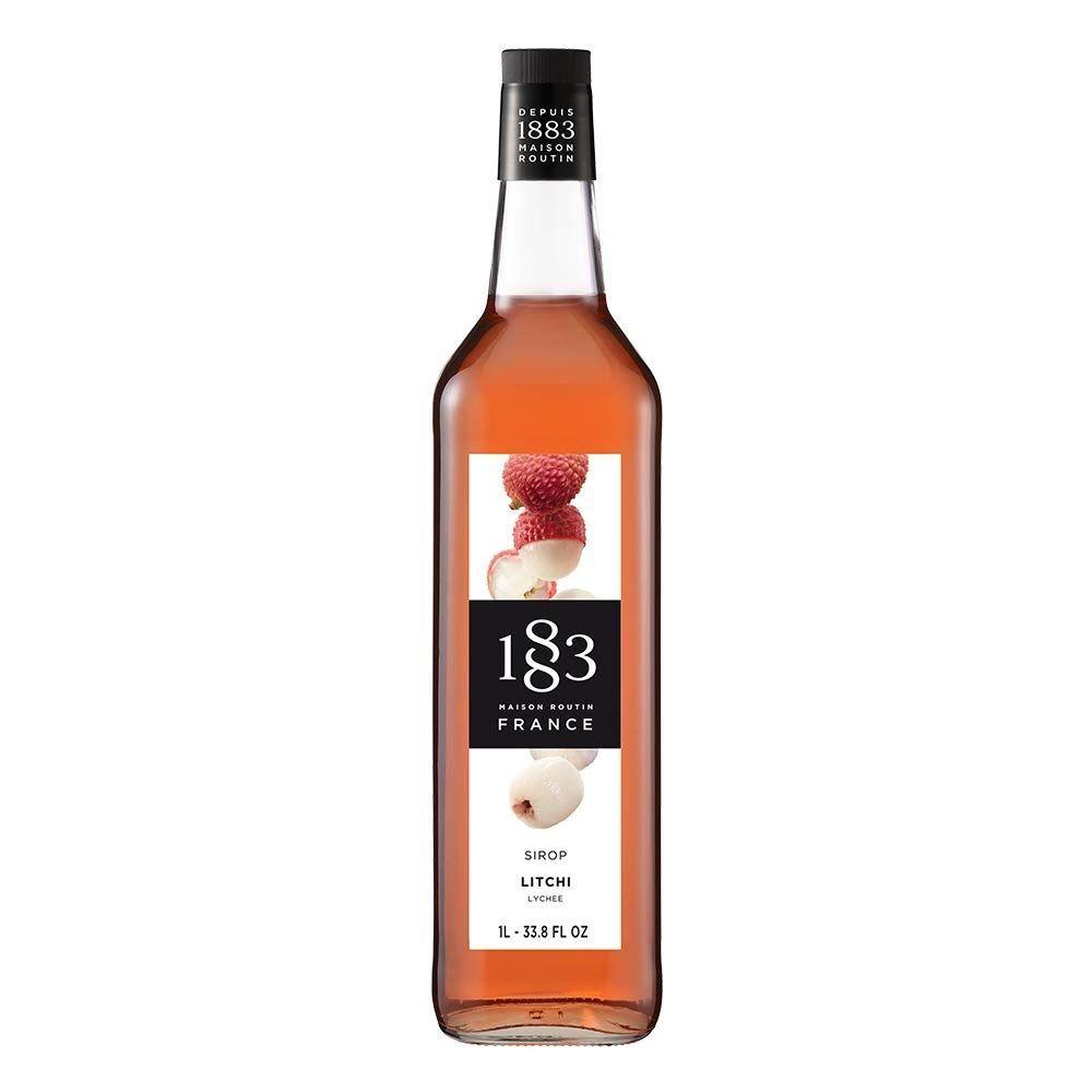 JARABE SIRUP LYCHEE  1883 MAISON ROUTIN FRANCES SYRUP 1L-0