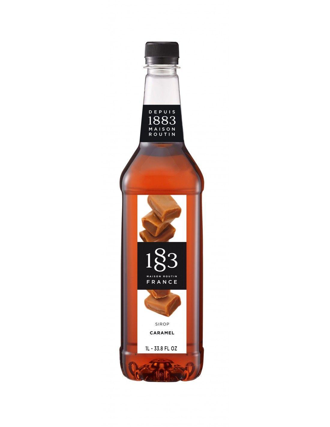 JARABE SIRUP CARAMELO SALADO  1883 MAISON ROUTIN FRANCES SYRUP 1L-0