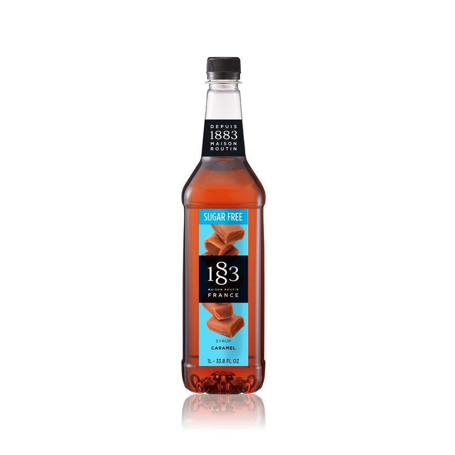 JARABE SIRUP CARAMELO SIN AZUCAR  1883 MAISON ROUTIN FRANCES SYRUP 1L-0