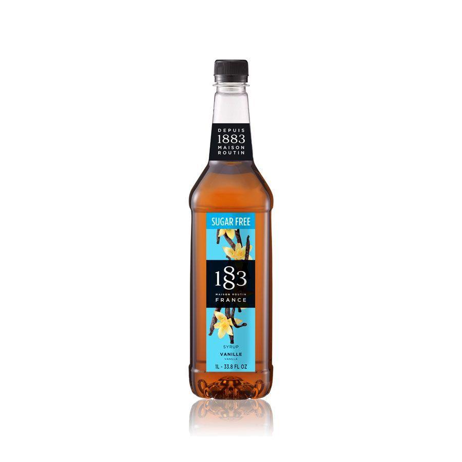 JARABE SIRUP VAINILLA SIN AZUCAR 1883 MAISON ROUTIN FRANCES SYRUP 1L-0