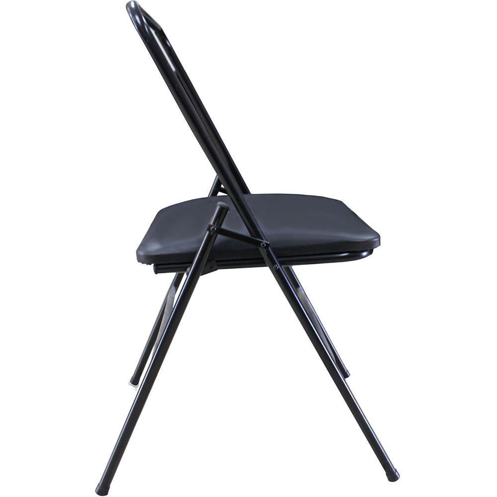 Silla yoga negro 80x47x42 cm-3