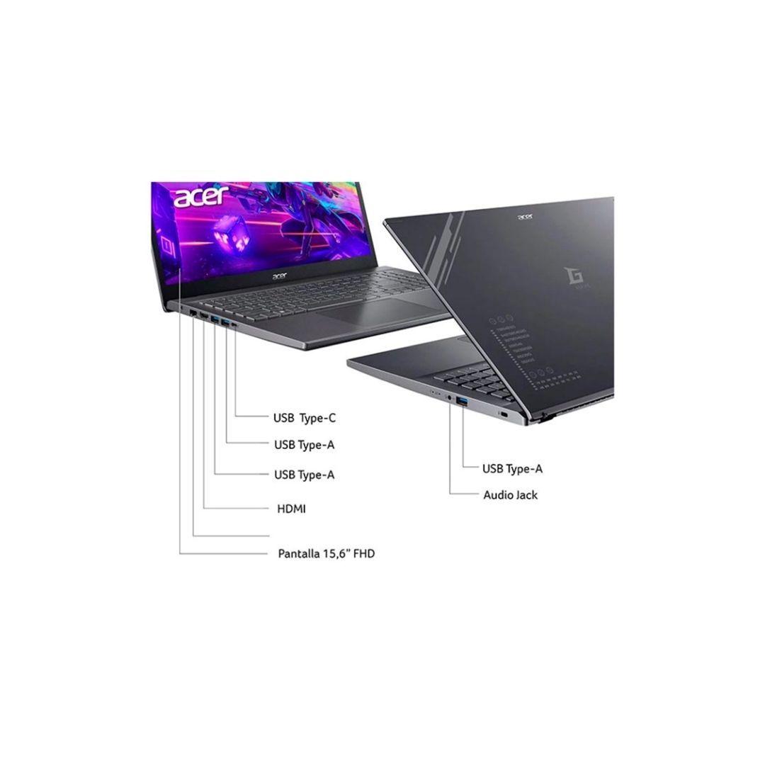 Notebook ACER Aspire 5 i5-13420H 16GB 256GB RTX2050 – Edición Exclusiva – Win + Office – Reacondicionado-4
