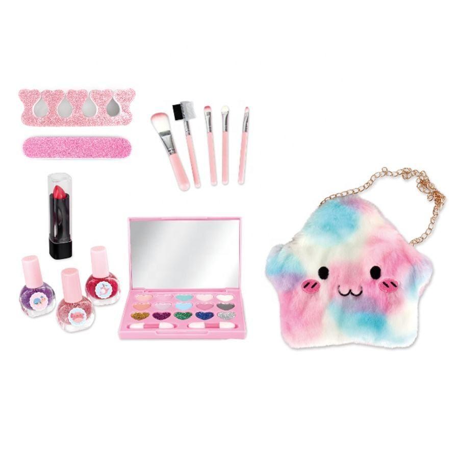 Maquillaje, Manicura Y Cartera Para Niñas Juguete-0