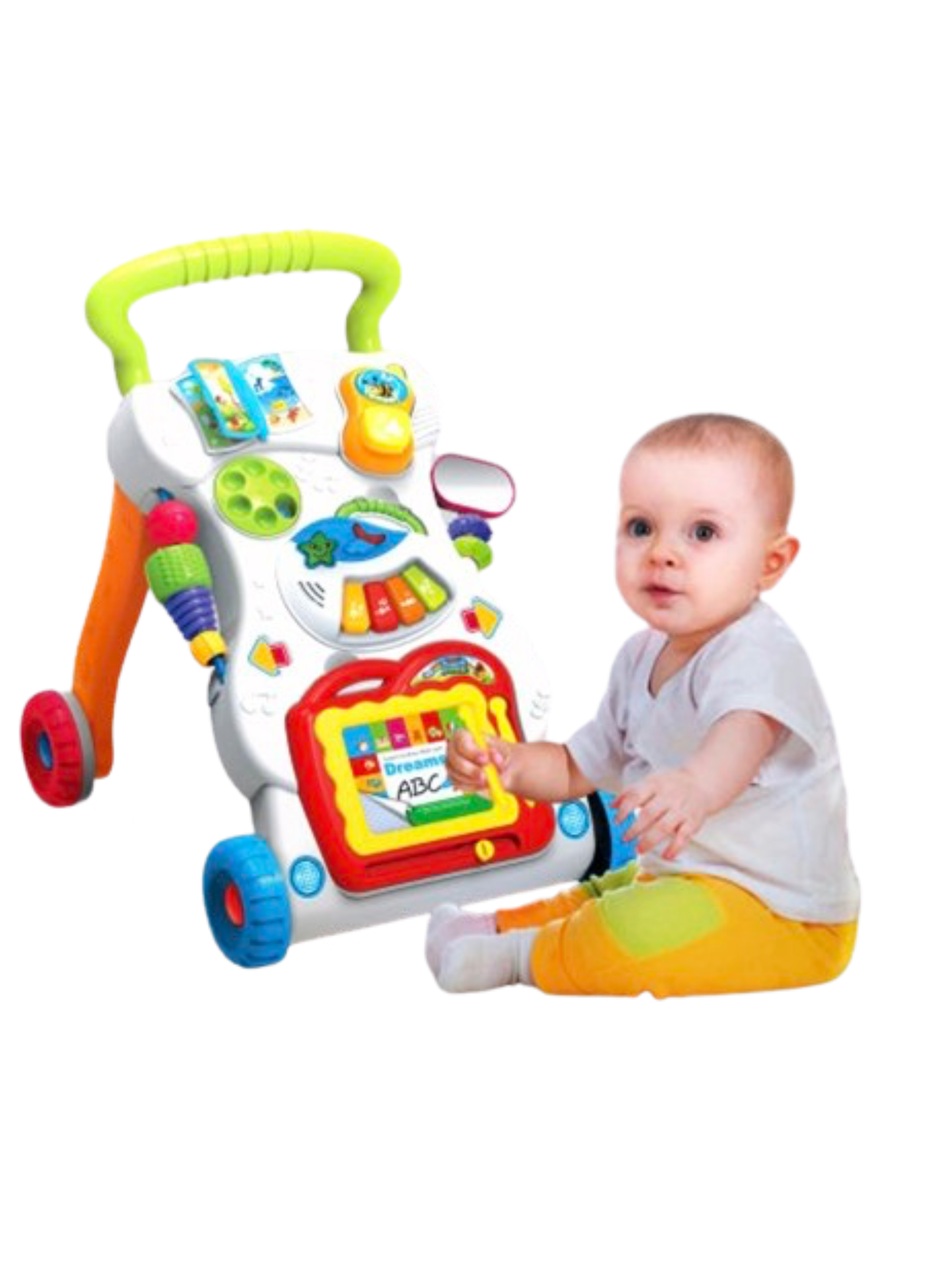 Caminadora Musical Andador Corre Pasillos Para Bebés Juguete-0