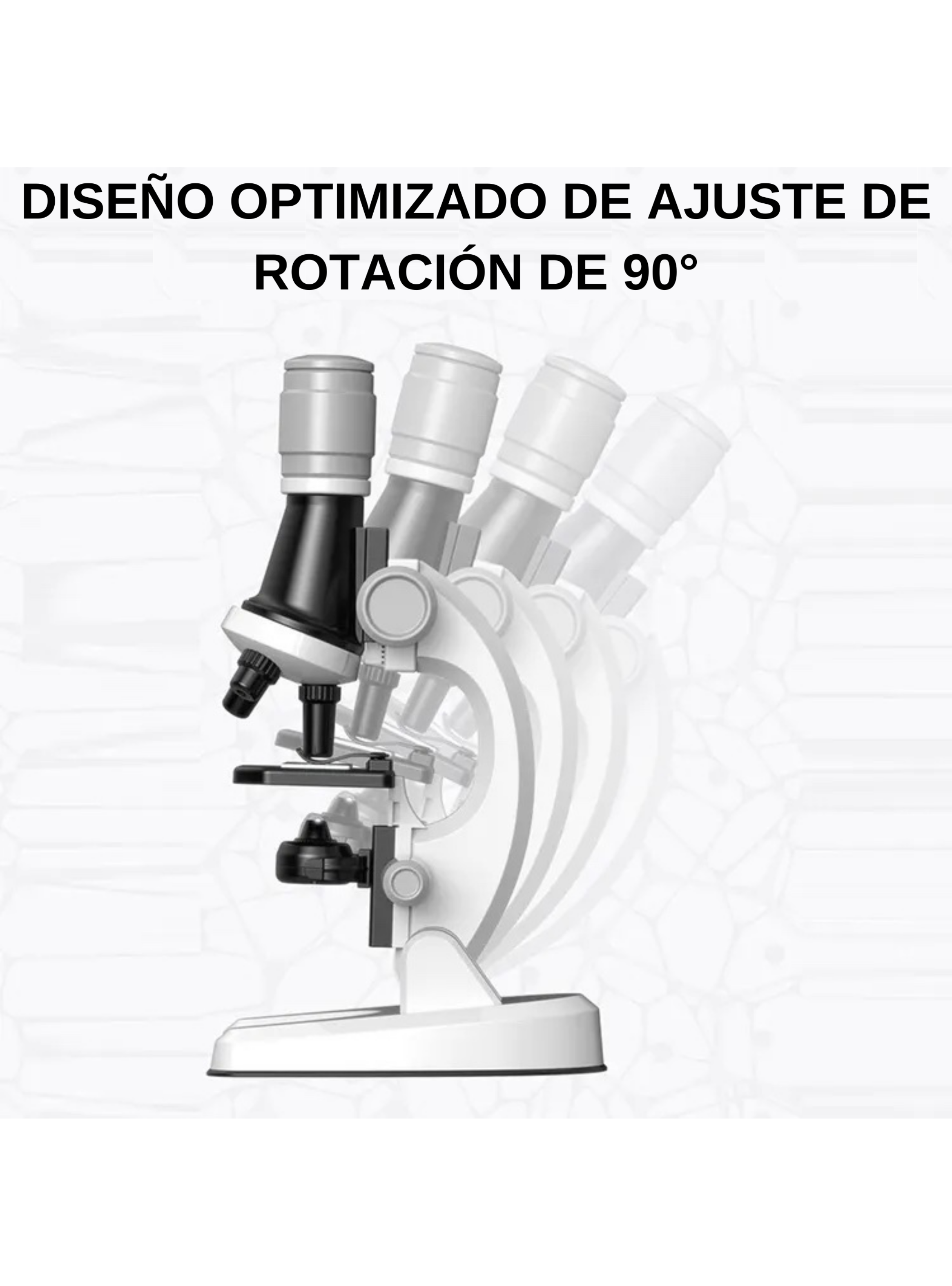 Microscopio Educativo Con Accesorios Para Niños 1200x-4