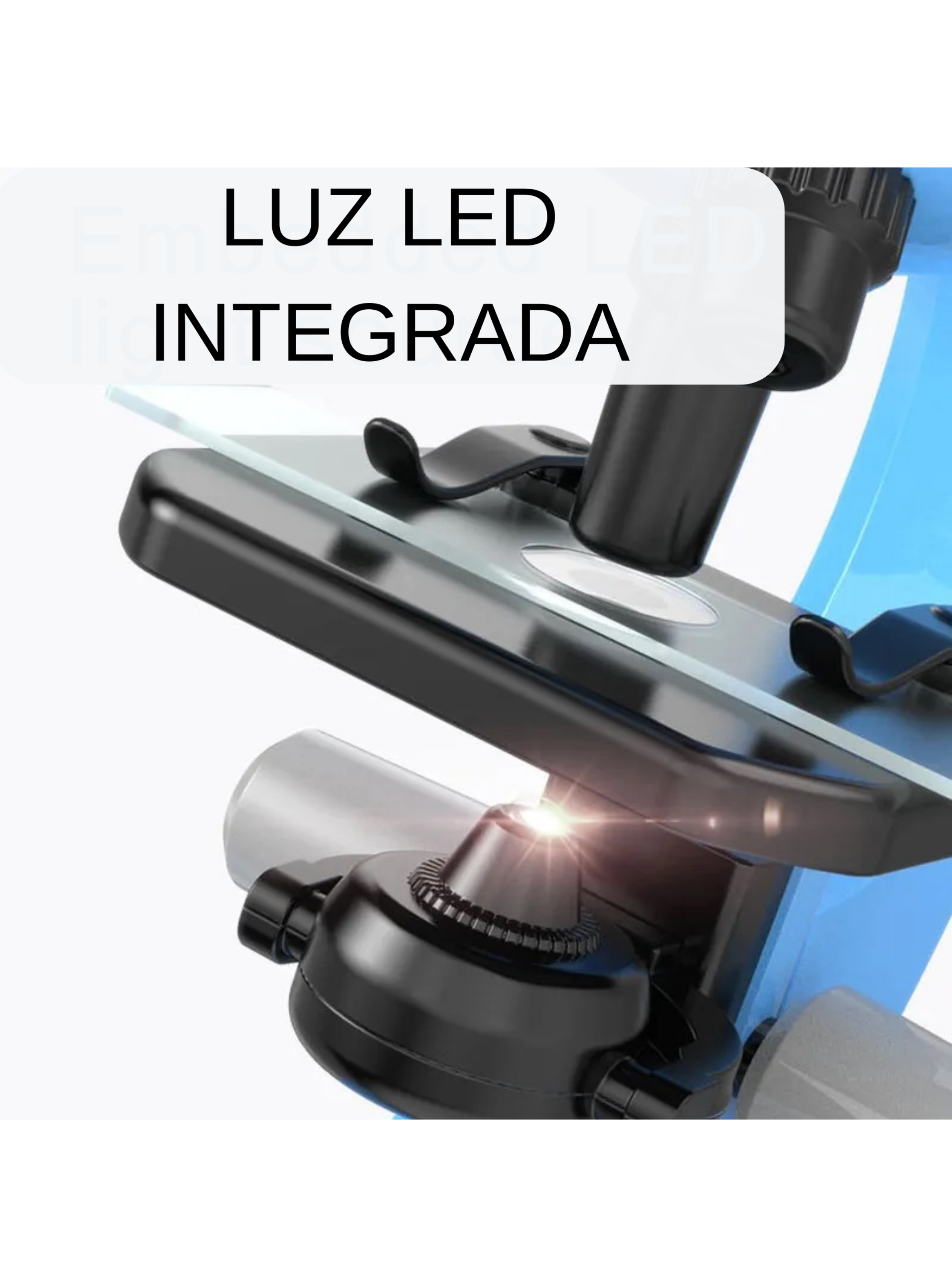 Microscopio Educativo Con Accesorios Para Niños 1200x-5