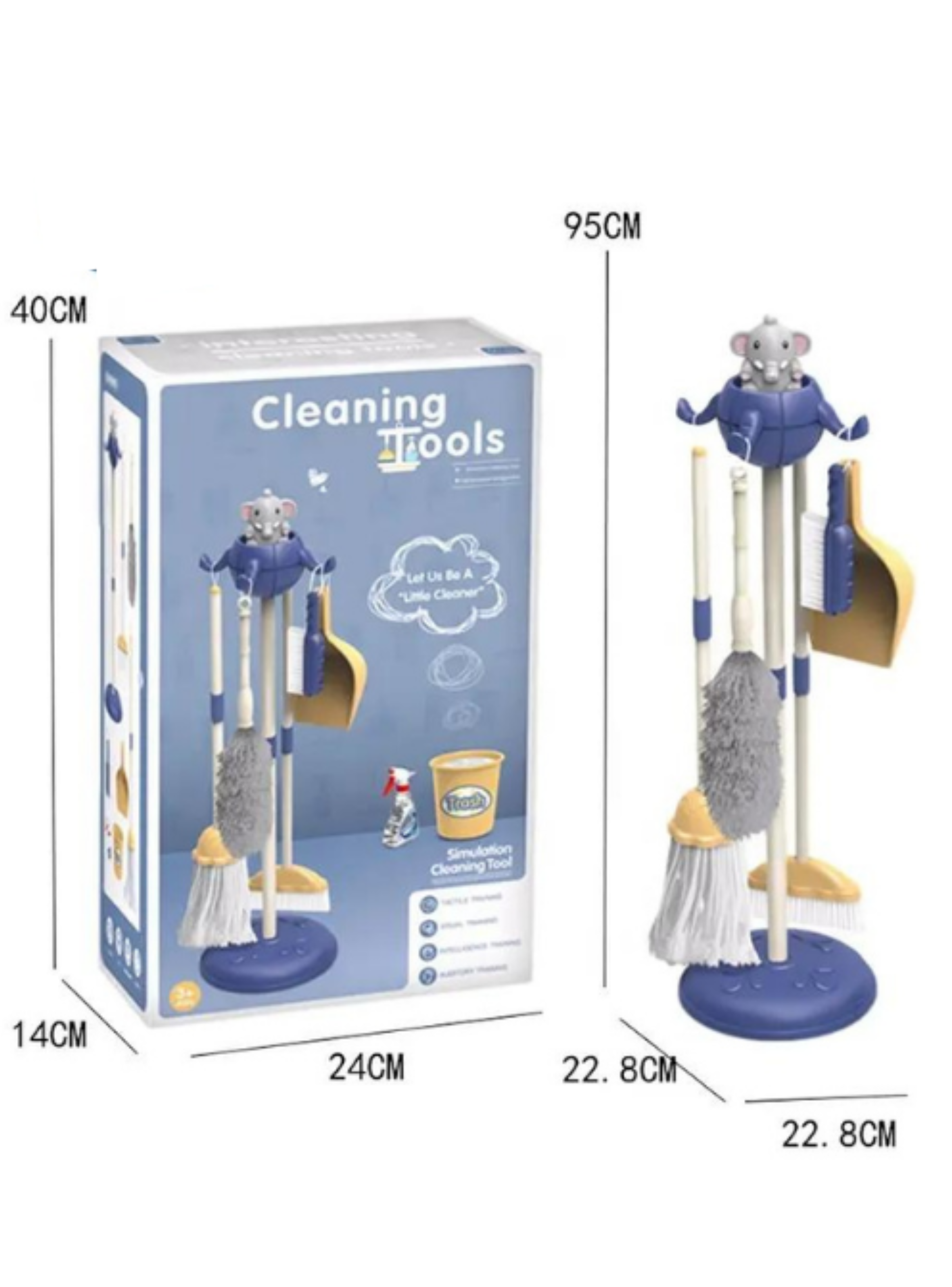 Set Aseo Juego De Limpieza Juguete Didáctico Para Niños-4