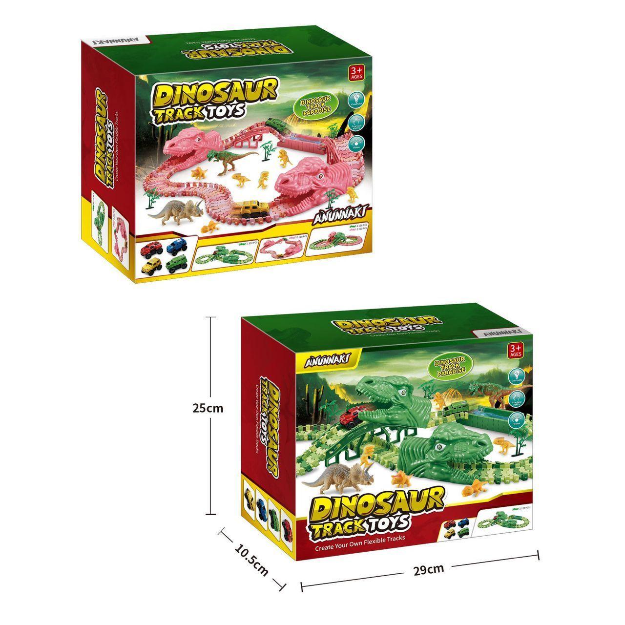 Pista Auto Dinosaurio Flexible-3