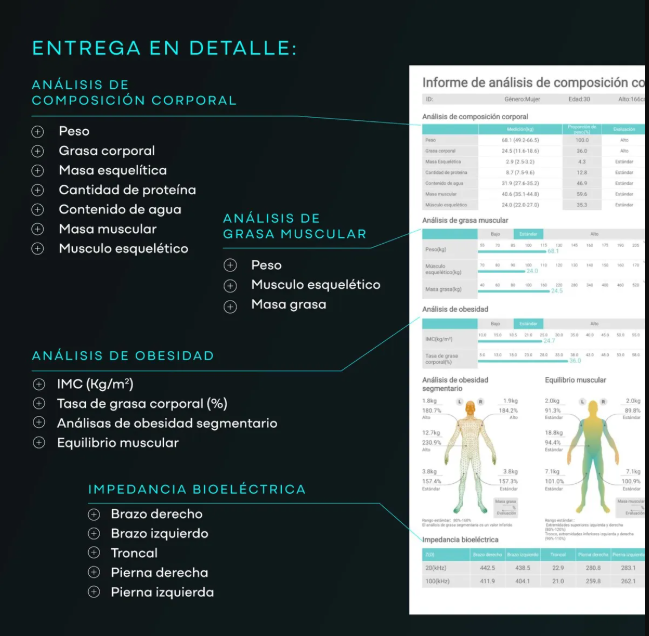 Balanza Pesa Inteligente App 28 Indicadores Body Pro Go-8