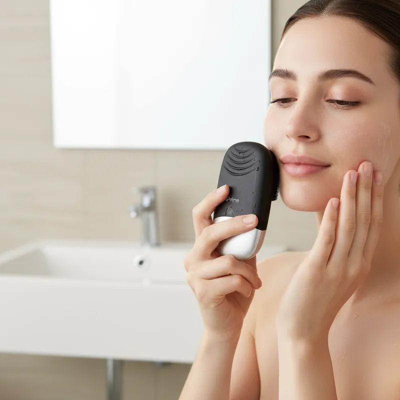 Limpiador Facial Con Vibracion Sonica Impermeable ePrime-4
