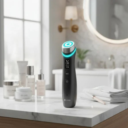 Rejuvenecedor Facial 5 en 1 Led Ems y Electroporacion Eluxe-3