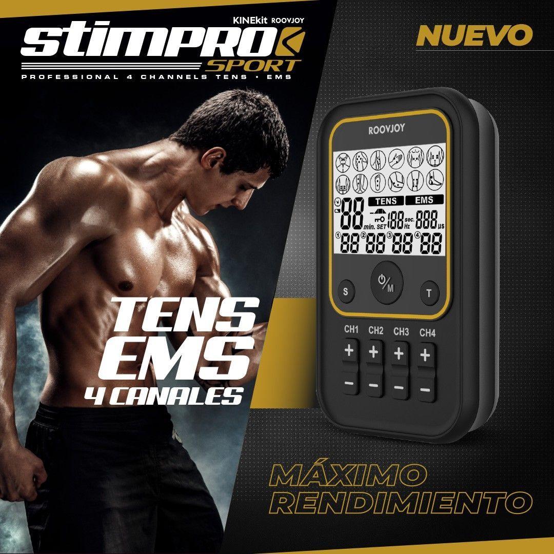 Stim Pro Sport TENS y EMS 4 Canales-4