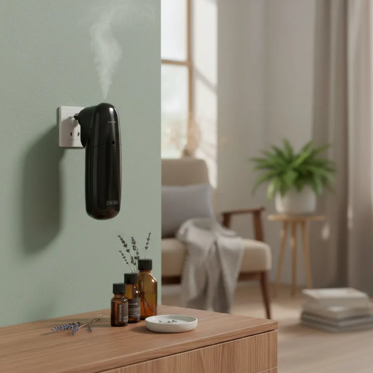 Aromatizador 20 Modos Bluetooth 130 ml Hasta 300 M2 Negro-3