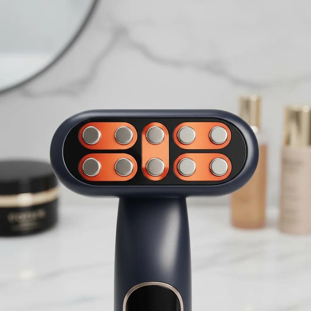 Varita Rejuvenecedora Facial Led Ems Calor Vibracion eAura-2