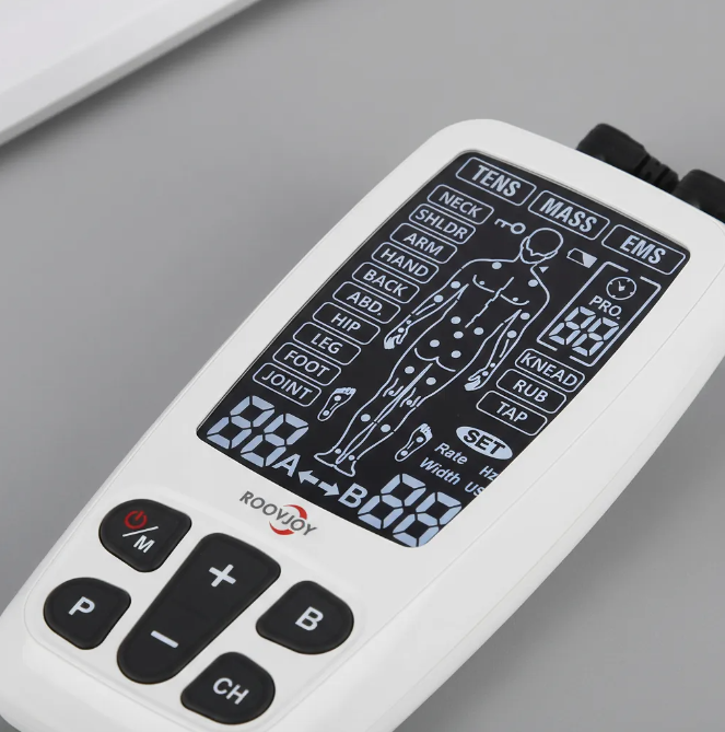 Electroestimulador Tens Ems Electroterapia Stim Pro 2-4