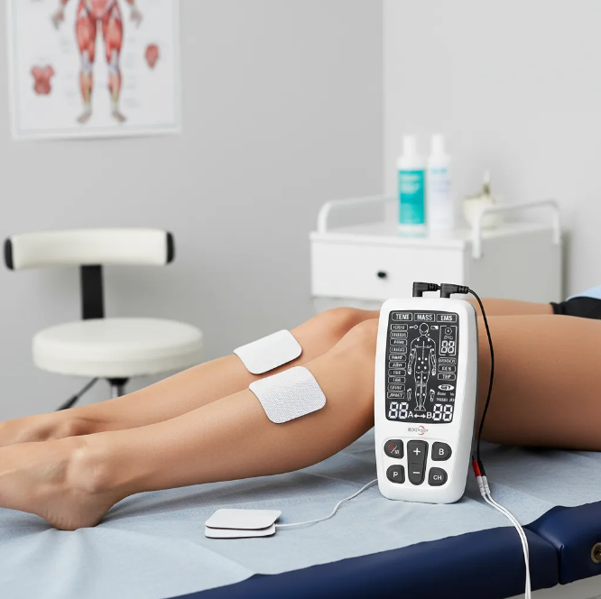 Electroestimulador Tens Ems Electroterapia Stim Pro 2-5